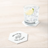 Dessous-de-verre En Papier Skip A Straw Save A Turtle Copy Copy Copy (En situation)