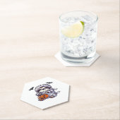 Dessous-de-verre En Papier Sloth Halloween Mummy Kids Femmes Hommes Sloth Cla (En situation)