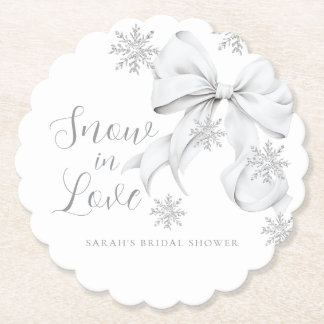 Dessous-de-verre En Papier Snow in Love