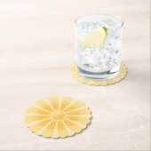 Dessous-de-verre En Papier Soleil (En situation)