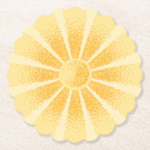 Dessous-de-verre En Papier Soleil