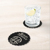 DESSOUS-DE-VERRE EN PAPIER SOLID BRIDGE (En situation)