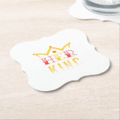 Dessous-de-verre En Papier Son Roi (Incliné)