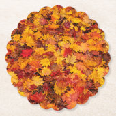 DESSOUS-DE-VERRE EN PAPIER SORTIES D'AUTOMNE (Devant)