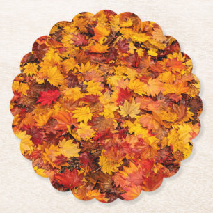 DESSOUS-DE-VERRE EN PAPIER SORTIES D'AUTOMNE