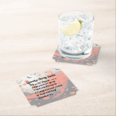 Dessous-de-verre En Papier Spooks Dirty Soda Coaster (En situation)