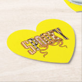 Dessous-de-verre En Papier Spooky Coquette Halloween Aesthetic-66166 (Incliné)