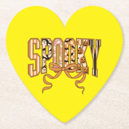 Dessous-de-verre En Papier Spooky Coquette Halloween Aesthetic-66166 (Devant)