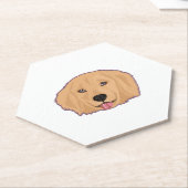 Dessous-de-verre En Papier Sticker pour rétrificateur d'or (Incliné)