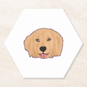 Dessous-de-verre En Papier Sticker pour rétrificateur d'or