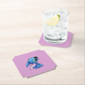 Dessous-de-verre En Papier Stitch Paper Coaster (En situation)