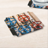 Dessous-de-verre En Papier Stopcock au Schiffbau, Zurich (Incliné)