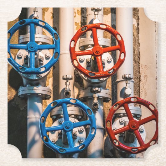 Dessous-de-verre En Papier Stopcock au Schiffbau, Zurich (Devant)