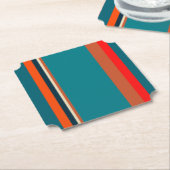 Dessous-de-verre En Papier Stripes du sud-ouest 29 (Incliné)