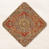 Dessous-de-verre En Papier Style de tapis persan - Tabris (Devant)