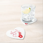 Dessous-de-verre En Papier Suisse Svizzera (En situation)