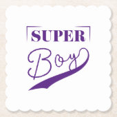 Dessous-de-verre En Papier Super Boy (Devant)