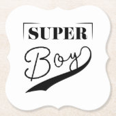 Dessous-de-verre En Papier Super Boy (Devant)