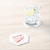 Dessous-de-verre En Papier Super Boy (En situation)