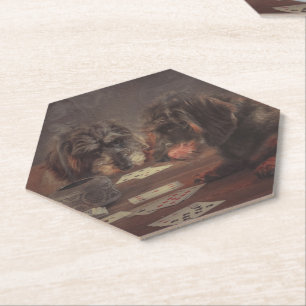 Dessous-de-verre En Papier Super-donné onderzetters teckel