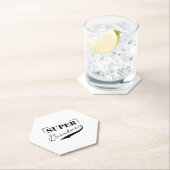 Dessous-de-verre En Papier Super grand-mère (En situation)