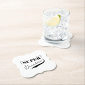 Dessous-de-verre En Papier Super grand-mère (En situation)