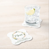 Dessous-de-verre En Papier Super pour maman (En situation)