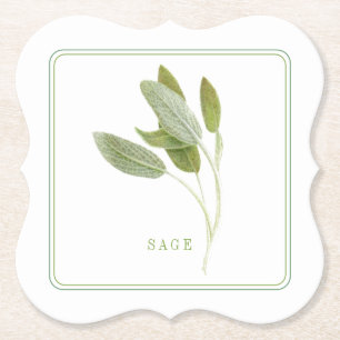 Dessous-de-verre En Papier SUPPORT DE COUSSINETS EN PAPIER AU THYM FRAIS (+te