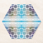 Dessous-de-verre En Papier supports abstraits (Devant)