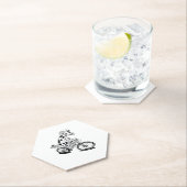 Dessous-de-verre En Papier T-shirt classique pour vache (En situation)