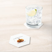 Dessous-de-verre En Papier T-shirt indispensable à l'automne (En situation)