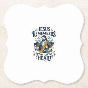 Dessous-de-verre En Papier T-Shirt Jésus Réconfort Fausses Couches Guérison I