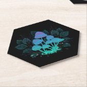 Dessous-de-verre En Papier Tabourets dans Bushes (Incliné)