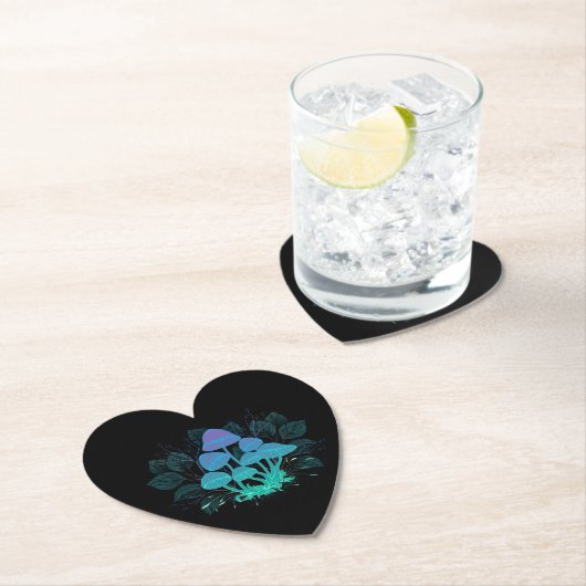 Dessous-de-verre En Papier Tabourets dans Bushes (En situation)