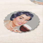 Dessous-de-verre En Papier Tapis de Bev (Incliné)