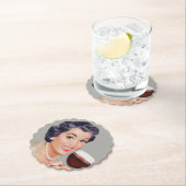 Dessous-de-verre En Papier Tapis de Bev (En situation)