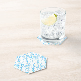 Dessous-de-verre En Papier Tapisserie Bleue Protège-Surface