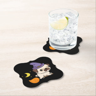 Dessous-de-verre En Papier Tasses sorcière Puggy #2