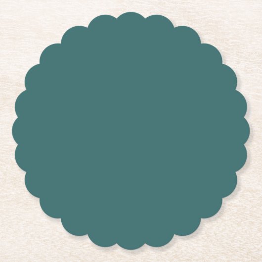 Dessous-de-verre En Papier Teal Transformateur (Devant)