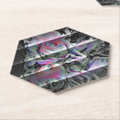 Dessous-de-verre En Papier Techno Bouquet (Incliné)