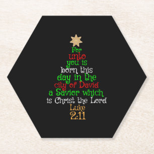 Dessous-de-verre En Papier Tee-shirts de Christian-Christmas