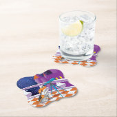 Dessous-de-verre En Papier télescope pour chiens (En situation)