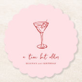 Dessous-de-verre En Papier Tini Bit Older Personalized Birthday Party (Devant)