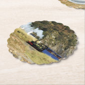 DESSOUS-DE-VERRE EN PAPIER TRAINS À VAPEUR (Incliné)