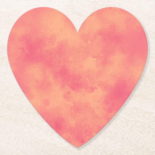 Dessous-de-verre En Papier Tuti Coeur de la fruité (Devant)