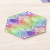 Dessous-de-verre En Papier ultradeluxe à ondes pluviales : (Incliné)