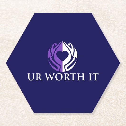 Dessous-de-verre En Papier UR Worth (Devant)