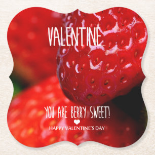 Dessous-de-verre En Papier Valentine, tu es vraiment adorable !