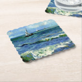 Dessous-de-verre En Papier Van Gogh - Paysage marin (Incliné)