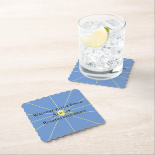Dessous-de-verre En Papier Variation Porch Spirit   Bleu   Dessous de verre p